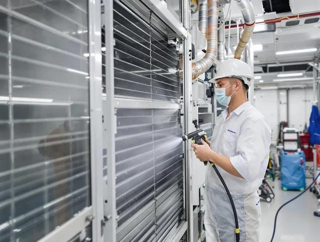 Professional AC coil cleaning by North Reading Air Duct Cleaning in North Reading