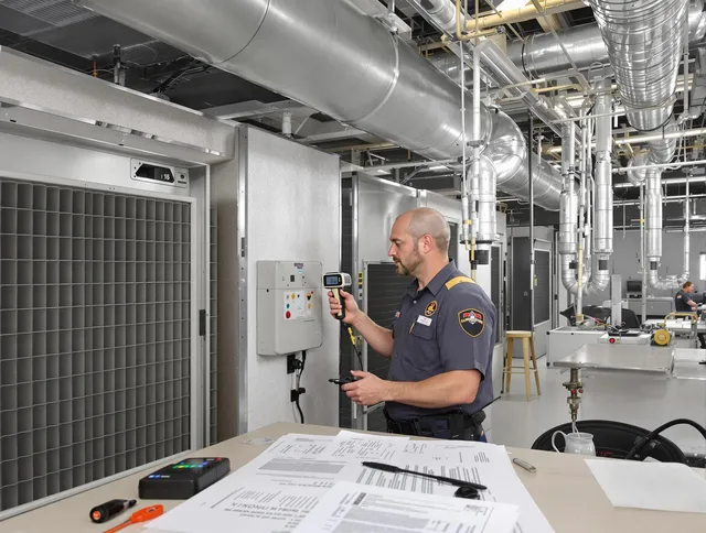 Professional filter system inspection by North Reading Air Duct Cleaning in North Reading
