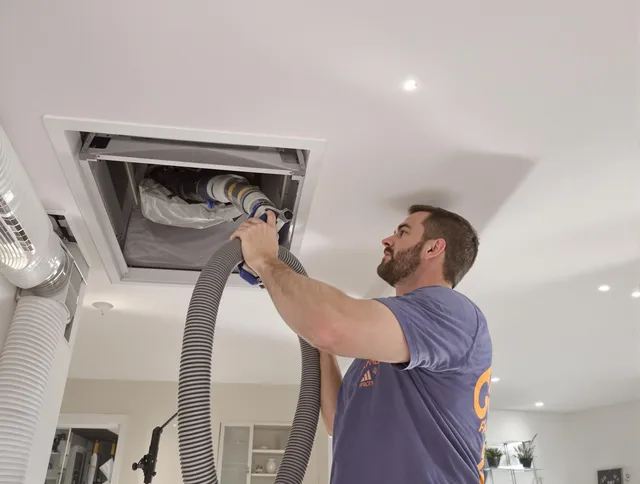 Precision indoor duct cleaning by North Reading Air Duct Cleaning in North Reading